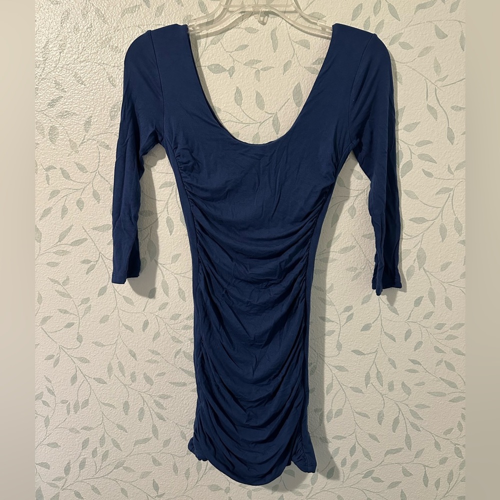 Ruched Bodycon Dress - Picture 2 of 5